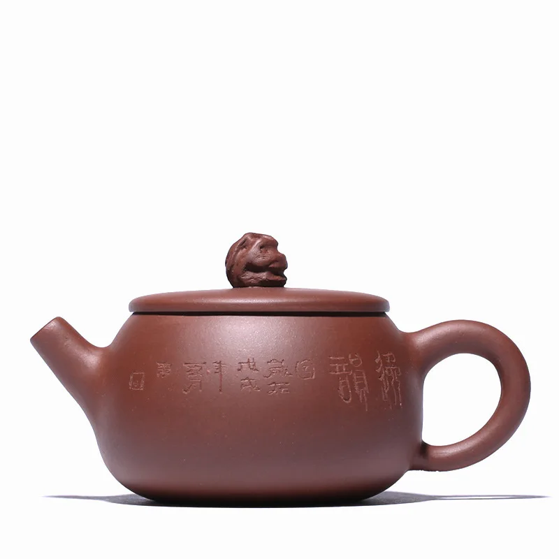 Фиолетовый песок чайник ручной работы Исин Чайник Кунг-фу горшок посуда для напитков