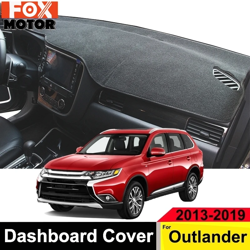Xukey Dashmat Dash Mat Pad Dashboard Cover For Mitsubishi Outlander 2013 2014 2015 2016 2017 2018 2019 | Автомобили и мотоциклы
