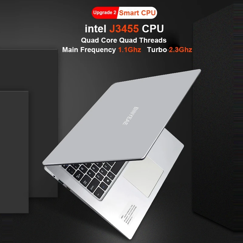  15.6 Inch 6GB RAM SSD Ultrabook Gaming Laptops for Intel J3455 Win10 1920x1080 Full HD Notebook
