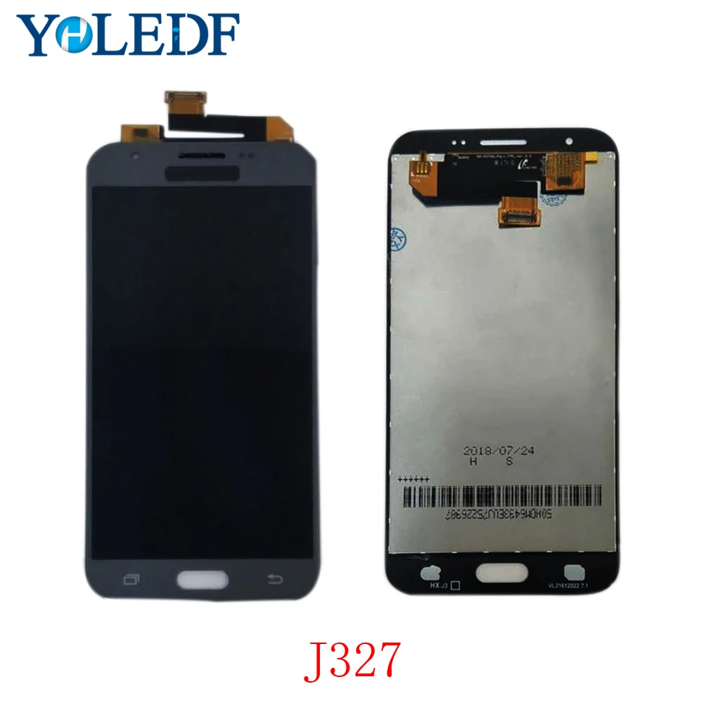 Высокий Tela для SAMSUNG Galaxy J3 Prime 2017 сенсорный экран Emerge J327 2nd j327W J327V J327T J327P ЖК-дисплей