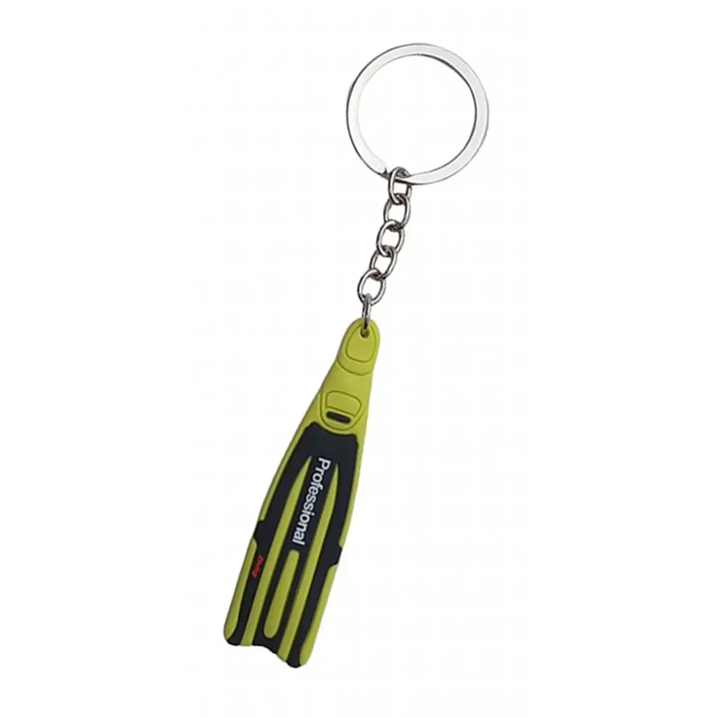 Scuba Diving Fins Flippers Key Chain Holder Keyring Keychain Key Chain Flipper Keychain Keyring for Swimming Diving