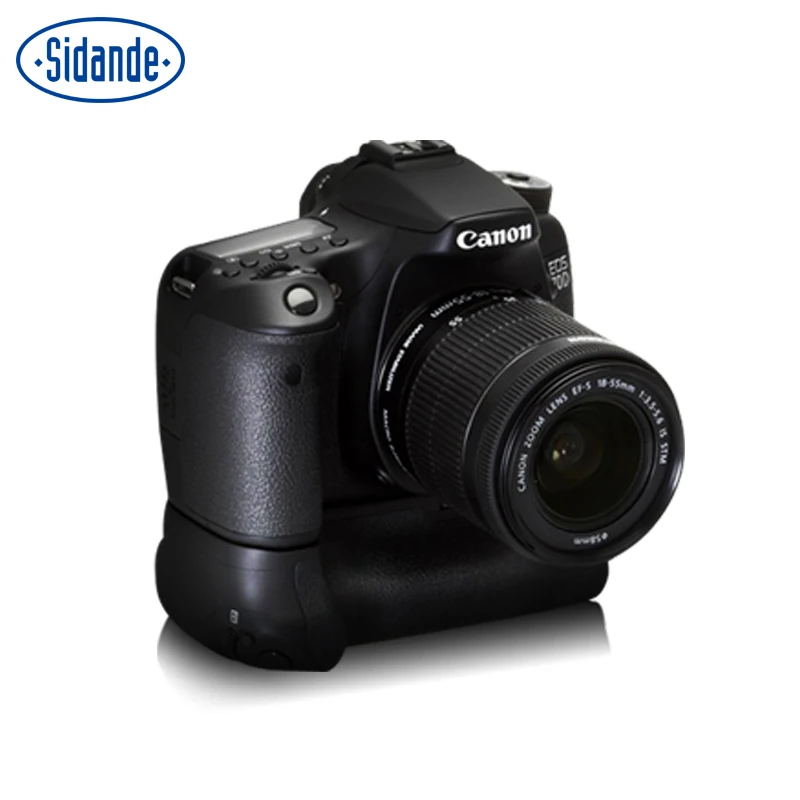 Вертикальные держатели для батарей Sidande C70D используемые Canon 70D 80D держатель