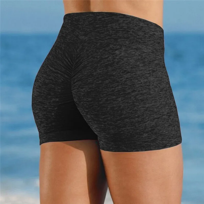 

Women Shorts Elastic Out High Waist Leggings Casual Elastic Sport Short Tight Fitness Sports Biker Shorts Spodenki Damskie