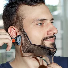 Борода Барба усы шейпинг шаблон душ салон борода бритье shave shape стиль укладки гребень уход щетка инструмент косметика Мужчин