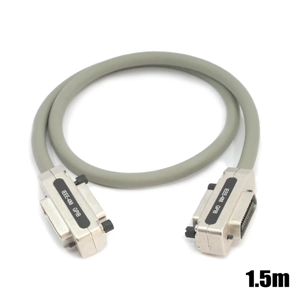 

Parts Cable 1pcs IEEE-488 GPIB Wires Line Connectors Accessories 0.5m-5m