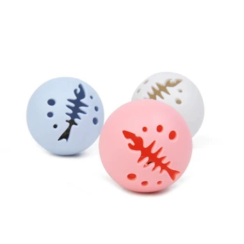 

6Pcs Cat Ball Toys LED Light Electronic Rolling Ball Funny Toy Cat Interactive Ball Toy Catnip with Bell for Kitten Cats