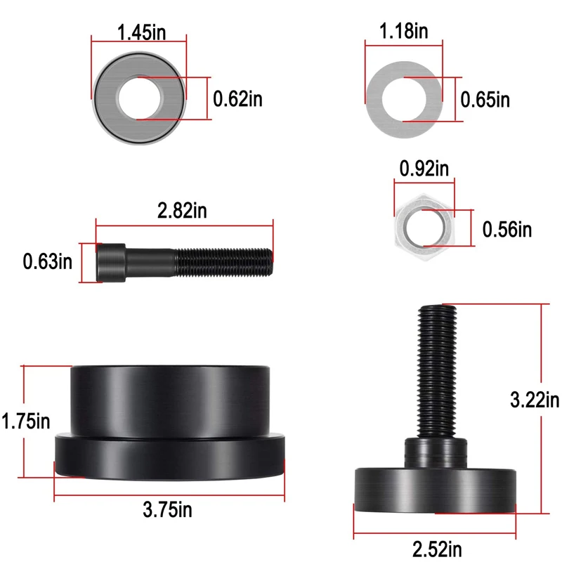 Crankshaft Front Seal Installer Alt 303-1259 ZTSE4691 for Ford 6.4L Powerstroke  F-250/350/450/550 2008-2010
