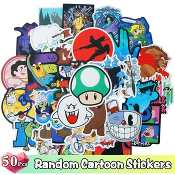 

52/50 Pcs JDM Super Hero Stickers for Unicorn Cartoon Animal Dinosaur Sticker for Water Bottle Luggage Notebook Skateboard Toy