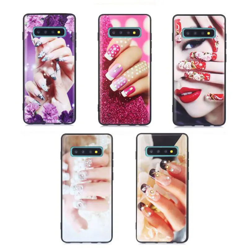 Роскошный Рождественский чехол со стразами для Samsung Galaxy S9 S10 Plus S8 задняя крышка с