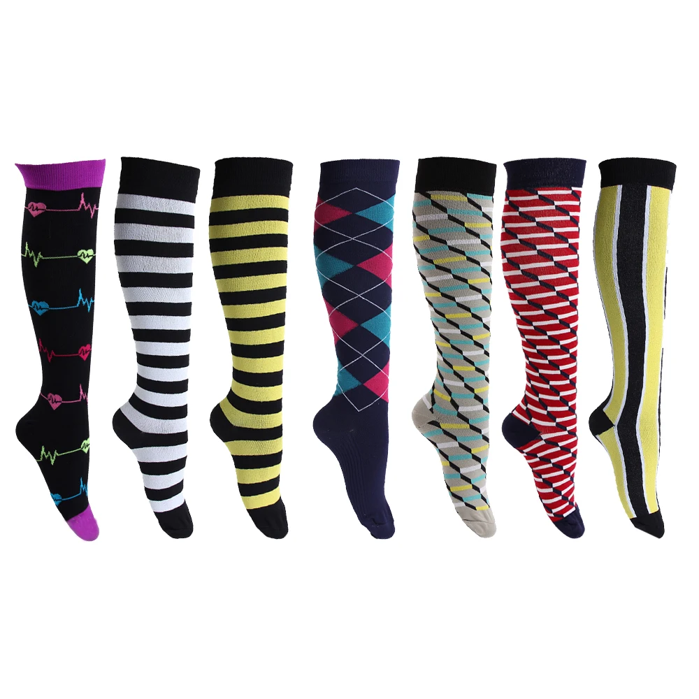 SFIT носки для бега компрессионные футбольные походные баскетбольные футбольный носок для мужчин, женщин и детей профессиональные спортивные носки Новые - Цвет: E415979A