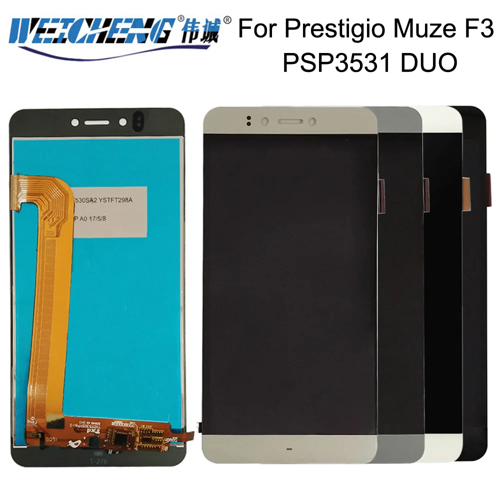 Для Prestigio Muze F3 PSP 3531 DUO 3530 D3 3532 ЖК-экран + сенсорный экран дигитайзер | Мобильные