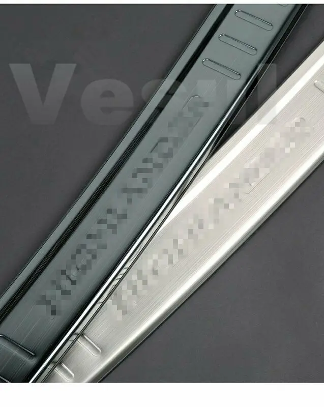 

Fit For Toyota Highlander 2014-2019 Steel Rear Bumper Protector Sill Plate Guard
