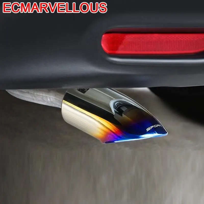 

Tail Throat Automobile Decorative Chromium Modified Car Styling Bright Sequins Modification Decoration 18 19 FOR Nissan Sylphy