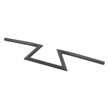 Черный подходит для Harley Sportster Cruiser XL 883 1200 на заказ мотоцикл чоппер " 25 мм ручка тяга Z модель передний руль