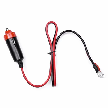 

12VCar Heavy Duty 15A Male Plug Cigarette Lighter Adapter Power Cord Parts11.8