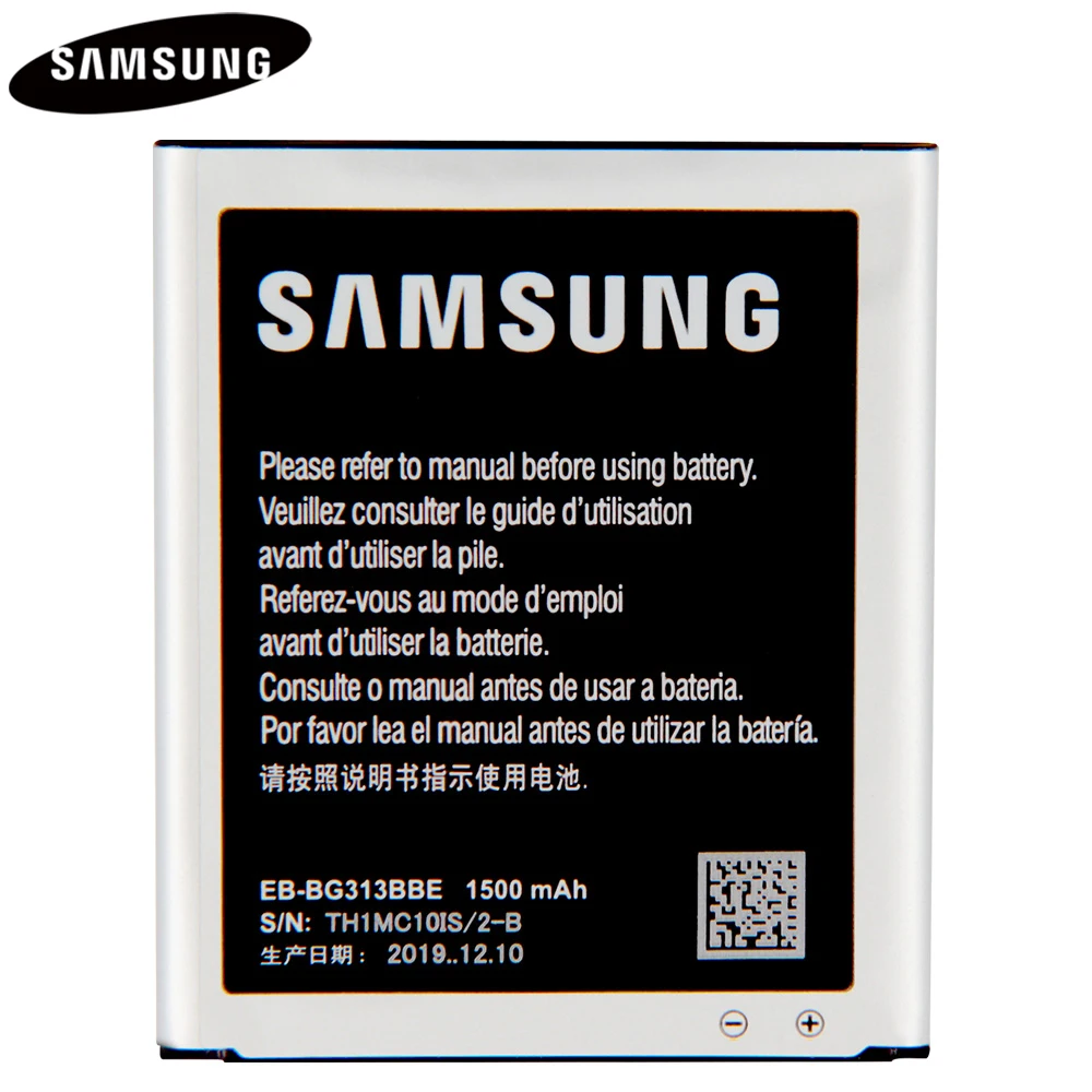 Оригинальная батарея для Galaxy EB BG313BBE J1 Mini Prime ACE 3 4 Lite /Neo G313H M S7272 S7898 SM J106F G318H