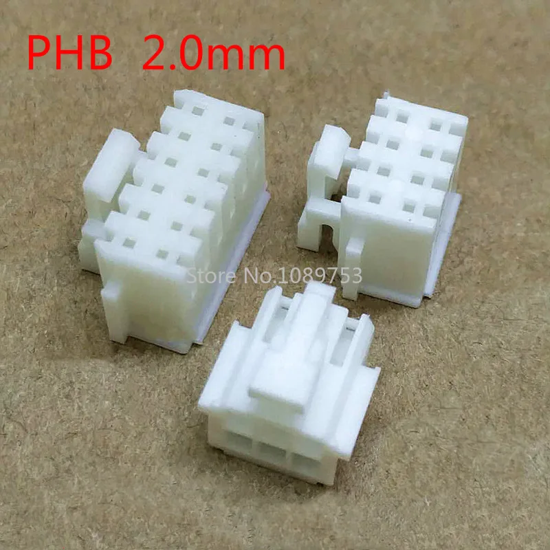 50 шт. Micro Mini PHB 2 0 мм гнездовой разъем для корпуса двухрядная пряжка пластиковый