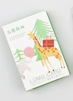 52 мм * 80 Лес животных бумажная поздравительная открытка ломо карты (1 упаковка = 28 штук)