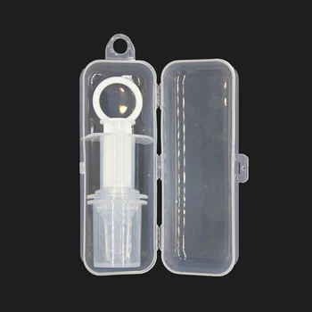 

Transparent Baby Teether Pacifier Molar Rod Storage Box Portable Baby Pacifier Nipple Box Milk Bottle Container