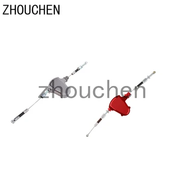 

Red + Silver, 2 packs CNC Stunt Clutch Pull Cable Lever Replacement, Motorcycle Assembly, Labor Saving