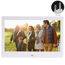 10,1 дюймовый электронный альбом с пультом дистанционного управления цифровая фоторамка широкоформатный проигрыватель с изображением будильника изображения просмотр подарков мультимедиа