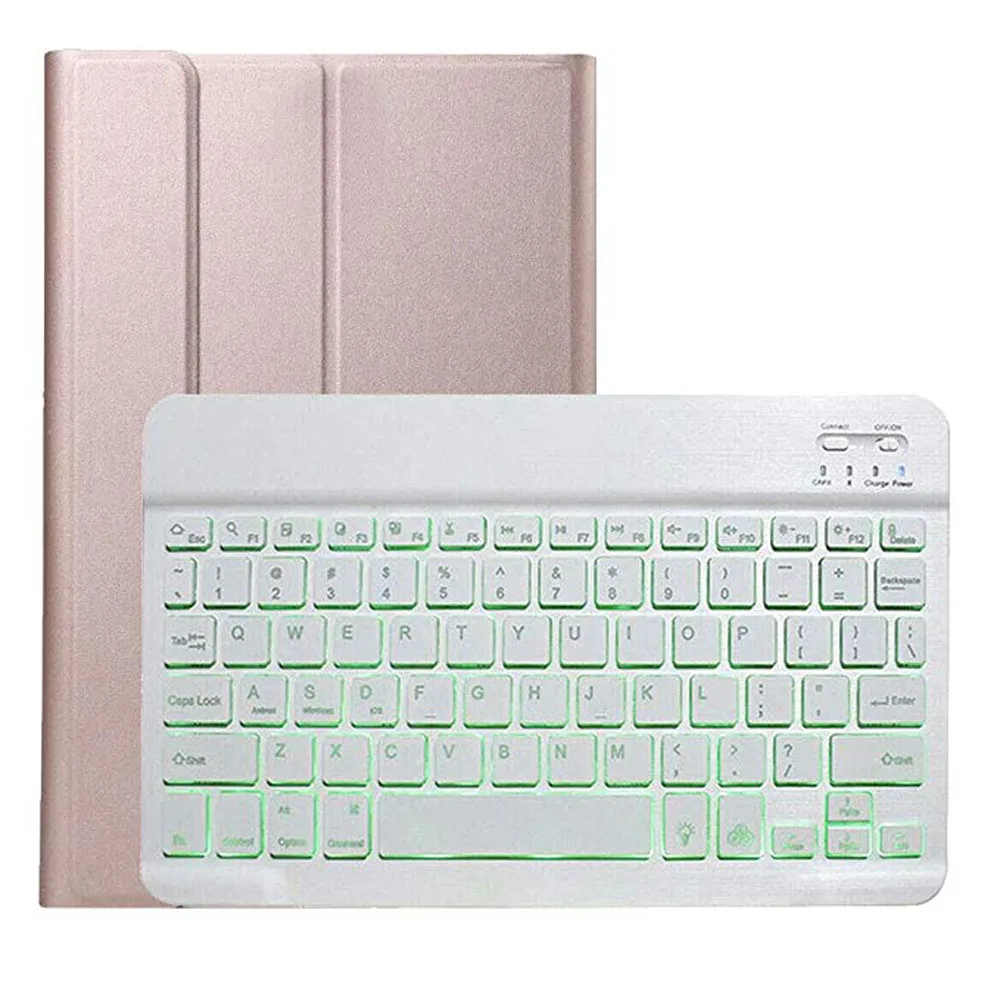 Tablet case with keyboard