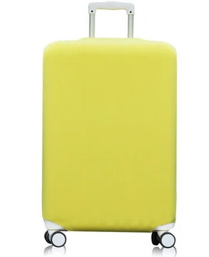 Yellow-S Чехлы для чемодана чехол на чемодан защитный для путешествий эластичная крышка багажника протектора применить к 18-32 дюйма чемодан - Цвет: Yellow-S