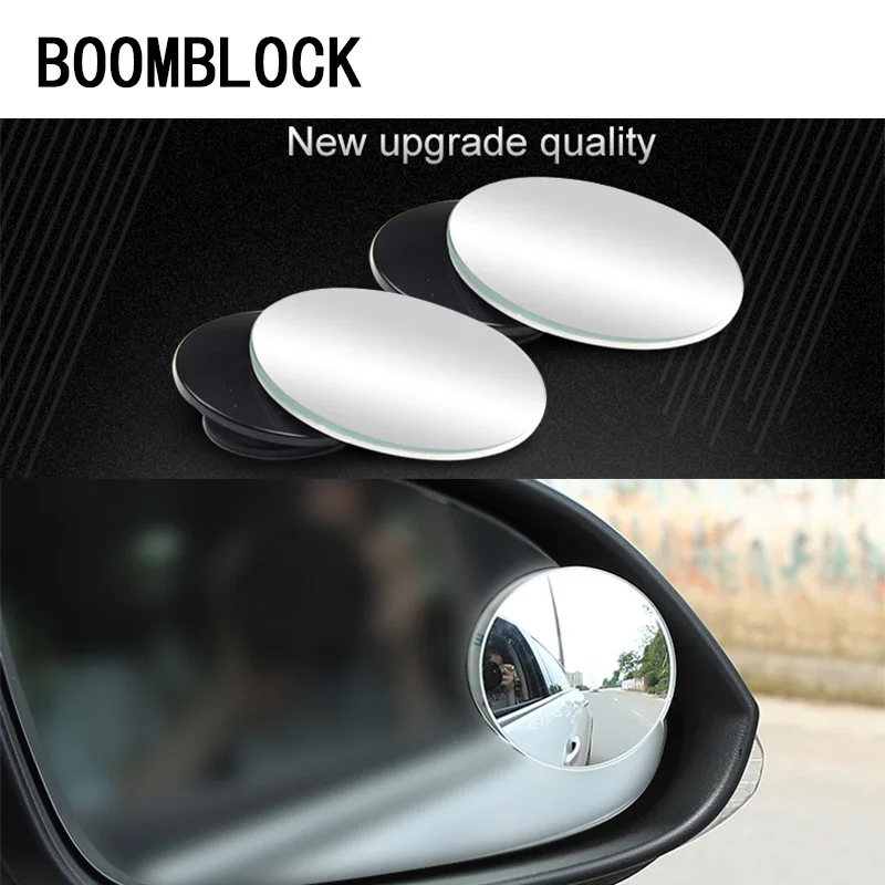 Автомобильное зеркало заднего вида BOOMBLOCK с углом обзора 360 градусов для Mazda 3 6 Toyota