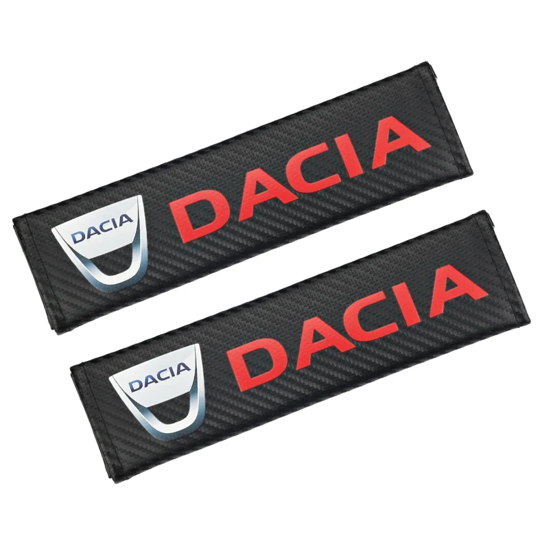 2 шт. Новое поступление защитный чехол из углеродного волокна для Dacia Duster Logan Sandero