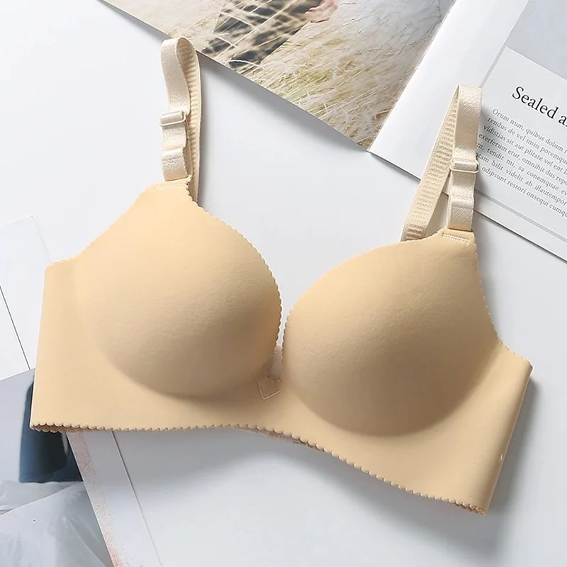 Sexy Bras for Women Lingerie Seamless Pushup Bra Bralette Plunge Wireless Brassiere Female Breathable Underwear Intimates 4