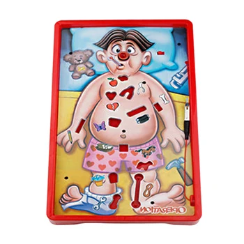 

Table Entertainment Operation Game With Sound Interactive Toy Children Education Plastic Early Learning Doctor Pretend Funny