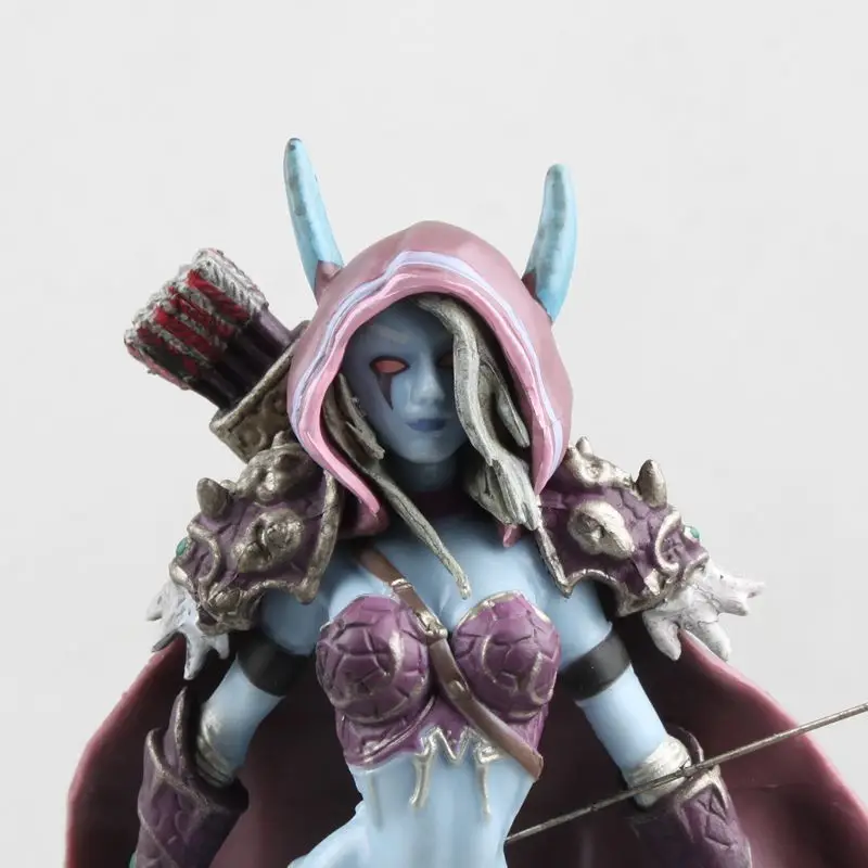 World of Warcraft Призрак queen 7-дюймовый Sylvanas windrunner бутик Гараж Комплект