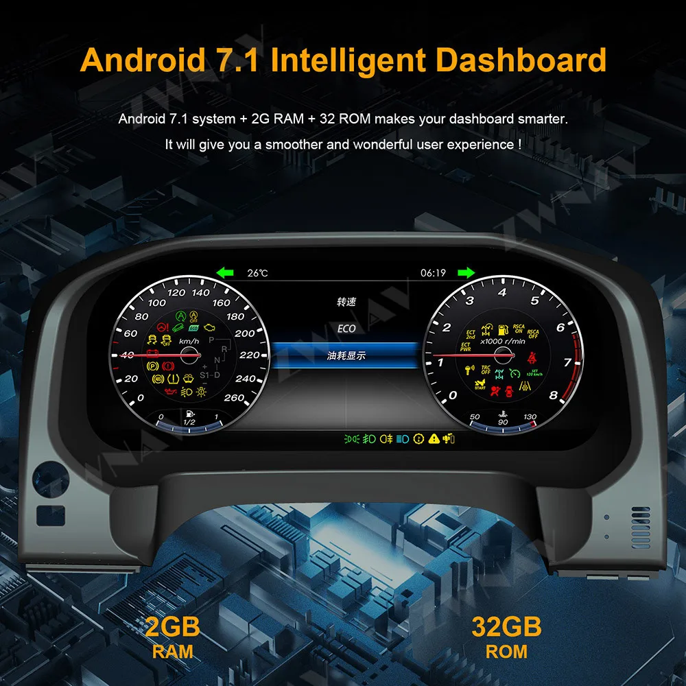 Sale Car Instrument display dashboard screen Android 7 Car GPS Navigation For TOYOTA LAND CRUISER Prado 2010-2019 Multimedia player 0 Sale Car Instrument display dashboard screen Android 7 Car GPS Navigation For TOYOTA LAND CRUISER Prado 2010-2019 Multimedia player 0