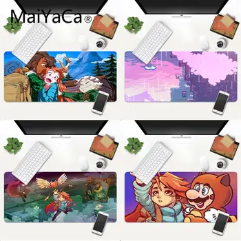 

MaiYaCa Hot Sales Celeste game Office Mice Gamer Soft Mouse Pad Gaming Mouse Pad Large Deak Mat 700x300mm for overwatch/cs go