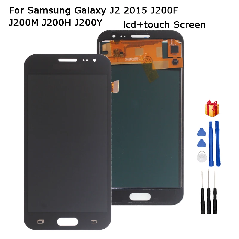 

For Samsung Galaxy J2 2015 LCD Display J200F J200M J200H J200Y LCD Display Touch Screen Digitizer Replacement Parts J200 LCD