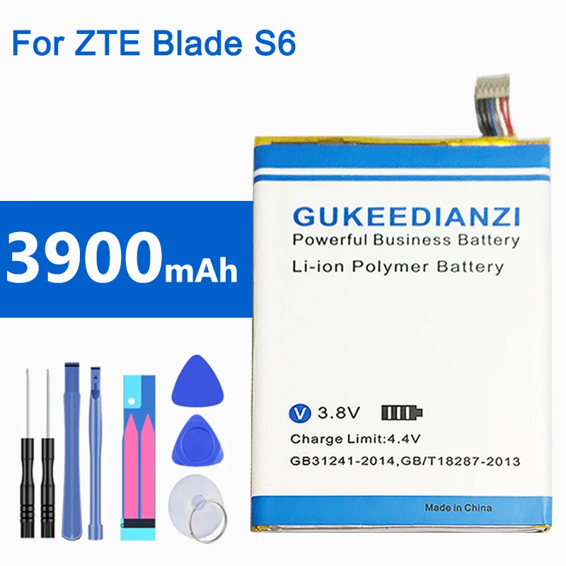 Аккумулятор большой емкости Li3830T43P6h856337 для телефона ZTE Blade X9 A711 S6 Lux Q7/-C G719C N939St N939SD