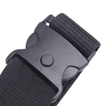 

Nylon Weave Belt With Plastic Plugging Buckle Tactical Strap Quality Outdoor High For Training Waist Adjustable W5E0