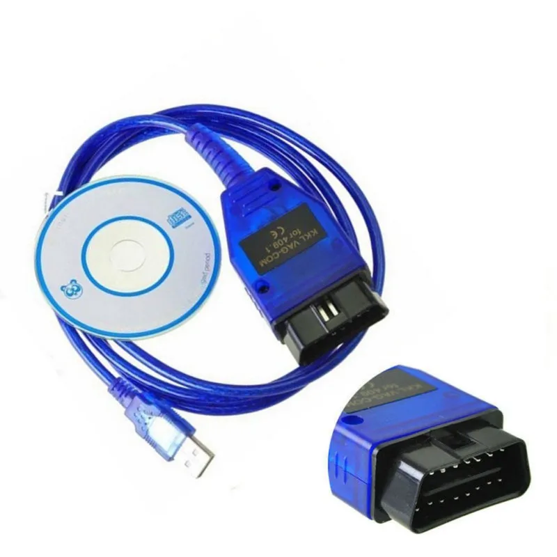 #*Cheap OBD2 USB Cable VAG COM KKL 409.1 Auto Scanner Scan Tool for Seat Diagnostic tools