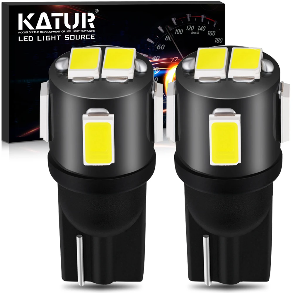 2 шт. W5W LED T10 Светодиодные внутренние Автомобильные фары для Ford Focus 3 Fiesta Fusion Ranger Kuga S