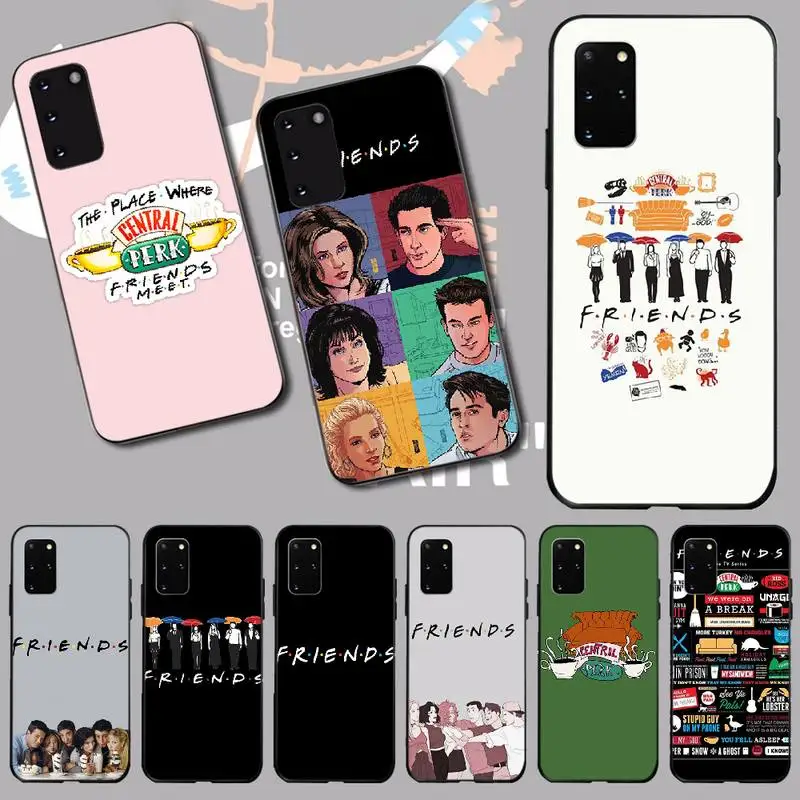 Чехол для телефона PENGHUWAN Perk Coffee friends чехол Samsung S20 plus Ultra S6 S7 edge S8 S9 S10 5G|Бамперы| |