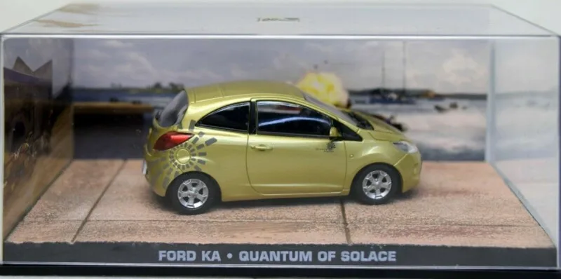UH 1:43 FORD KA квантового сплава Модель автомобиля металлические игрушки для детей