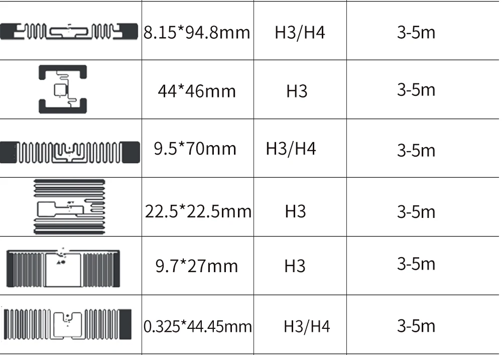 LT-TAG10050 rfid Yilian 9640 Стикеры багаж для аэропорта отслеживания пассивный 6C uhf rf электронная этикетка