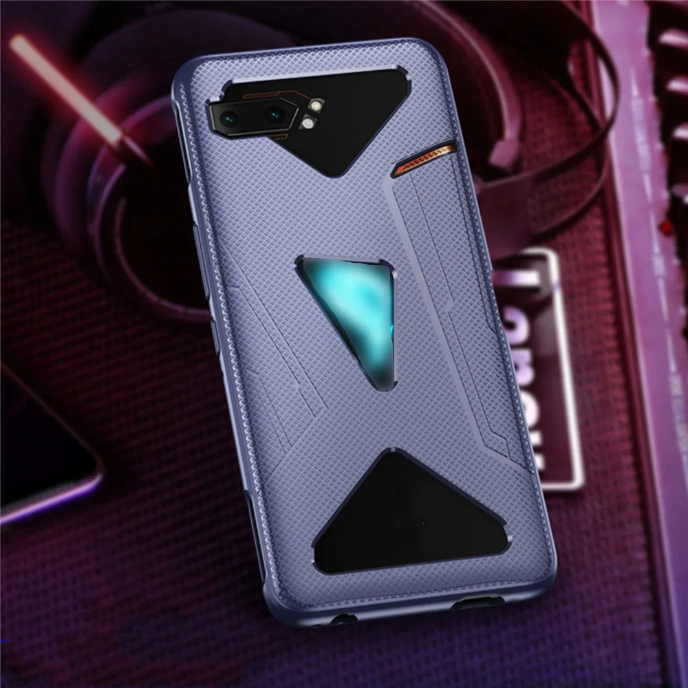 Ультратонкий матовый защитный чехол для Asus ROG Phone2 ZS660KL, противоударный чехол для игрового телефона ROG Phone II 2