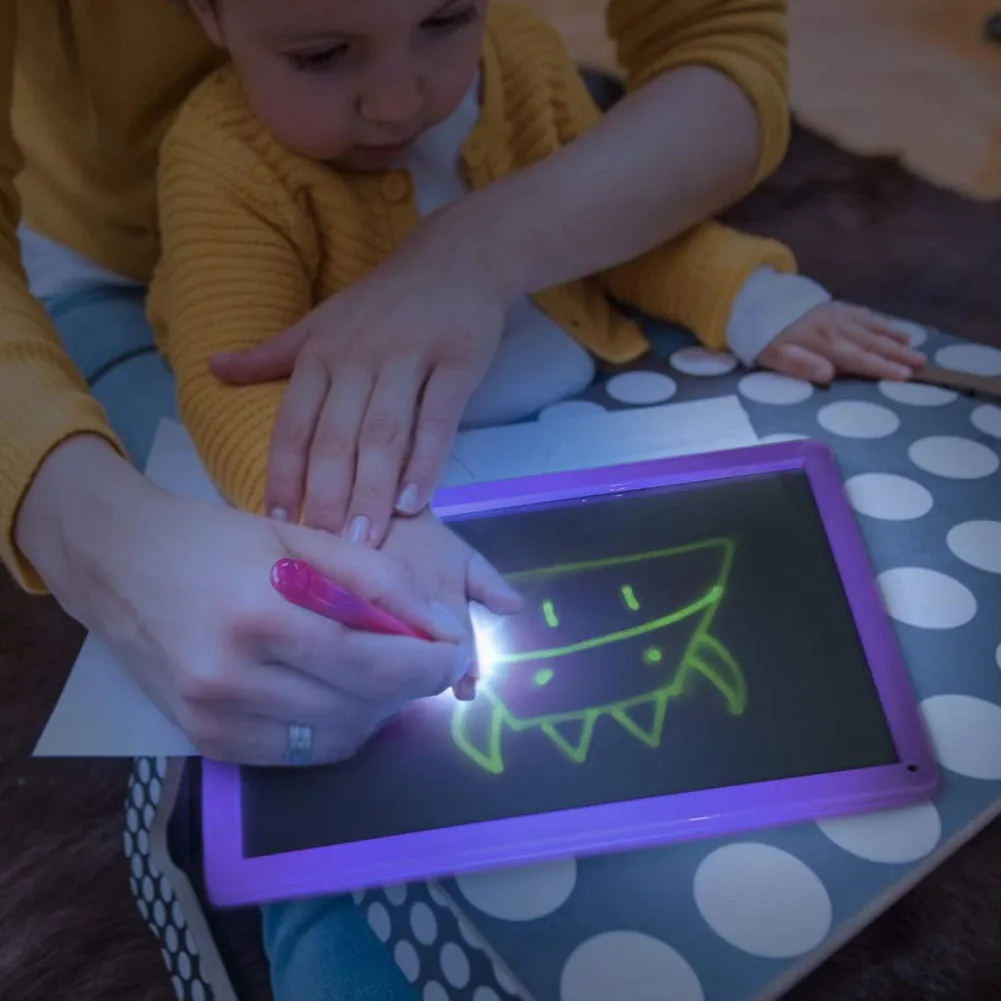 Illuminated Light Drawing Board Toy Development Drawing Doodle Tablets