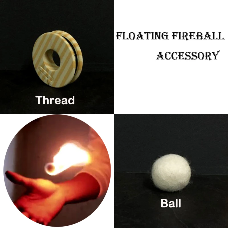 FloatingFireballReplacementAccessoriesThreadBallMagicTricksBall