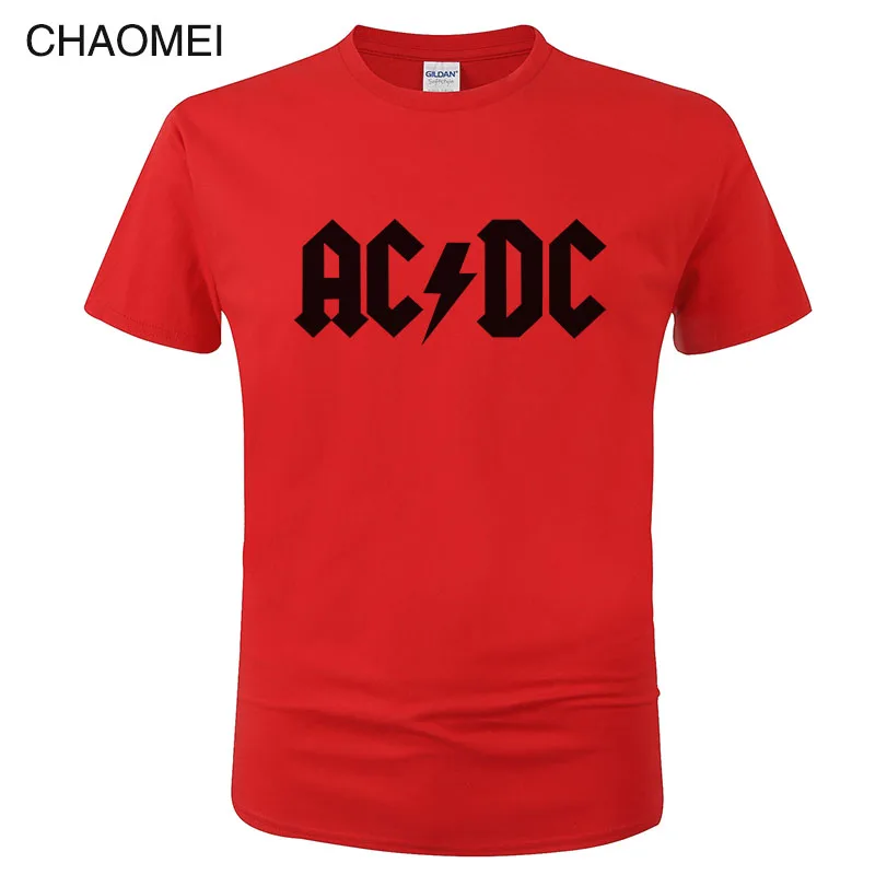 9 Camisetas AC DC хэви-метал, рок группа футболка мужские футболки AC/DC T Печать Повседневная футболка хип хоп короткий рукав хлопок топ C106 - Цвет: 9