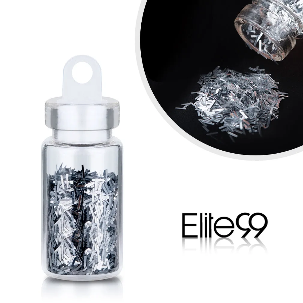 002-B0100 Elite99 Colorful Acrylic Nail Sequins Shining Paillette Decor Mini Bottle Nail Art Glitter Decoration Manicure For DIY Nail Art - Цвет: 002-B0100