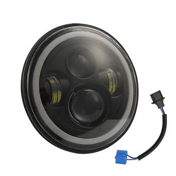 

Replacement for Jeep Wrangler H4/H13 7inch LED Headlight Hi/Low Beam Light Headlamp Waterproof Head Light
