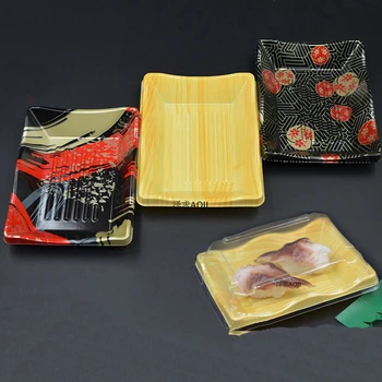 

50 sets Sushi box for sushi boxes and a Japanese takeout box with