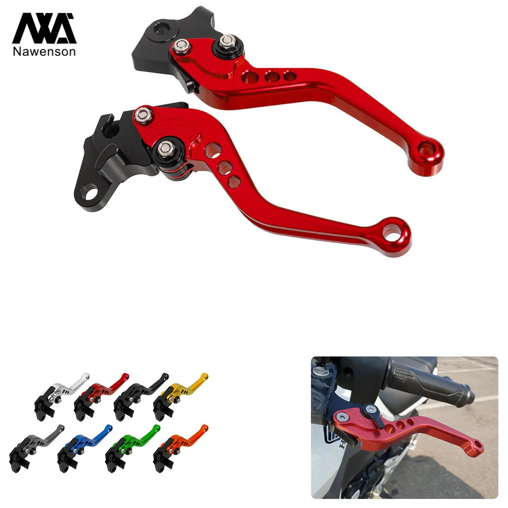 

CNC Adjustable Short Motorcycle Brake Clutch Levers Set Handle For Honda VFR800/F 2002-2018 CBF1000 2006-2009 VFR750 1991-1997